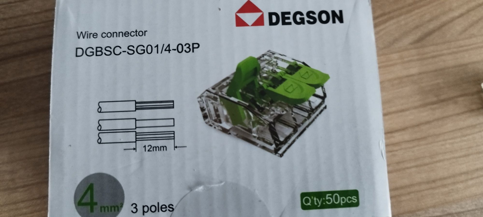 Szybko złączki 3 piny