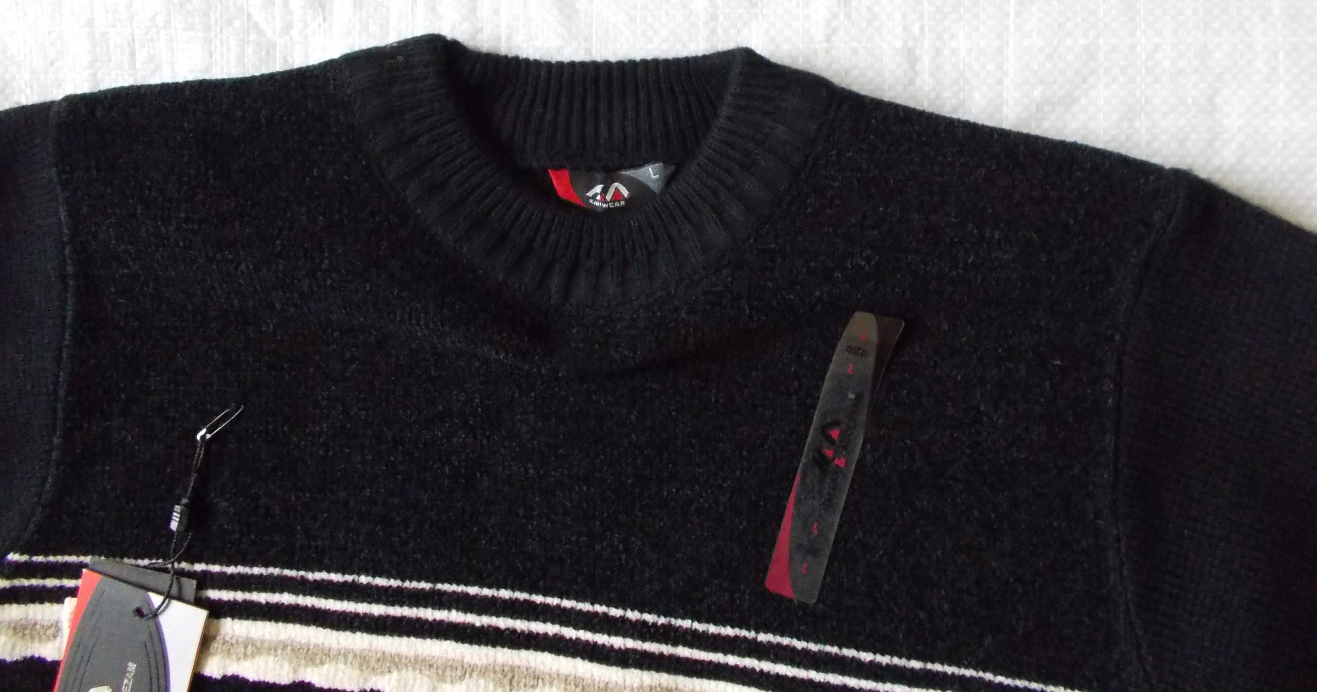 мужской свитер,48 р.,плотный, новый