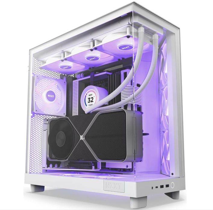 Obudowa NZXT H6 Flow RGB WHITE