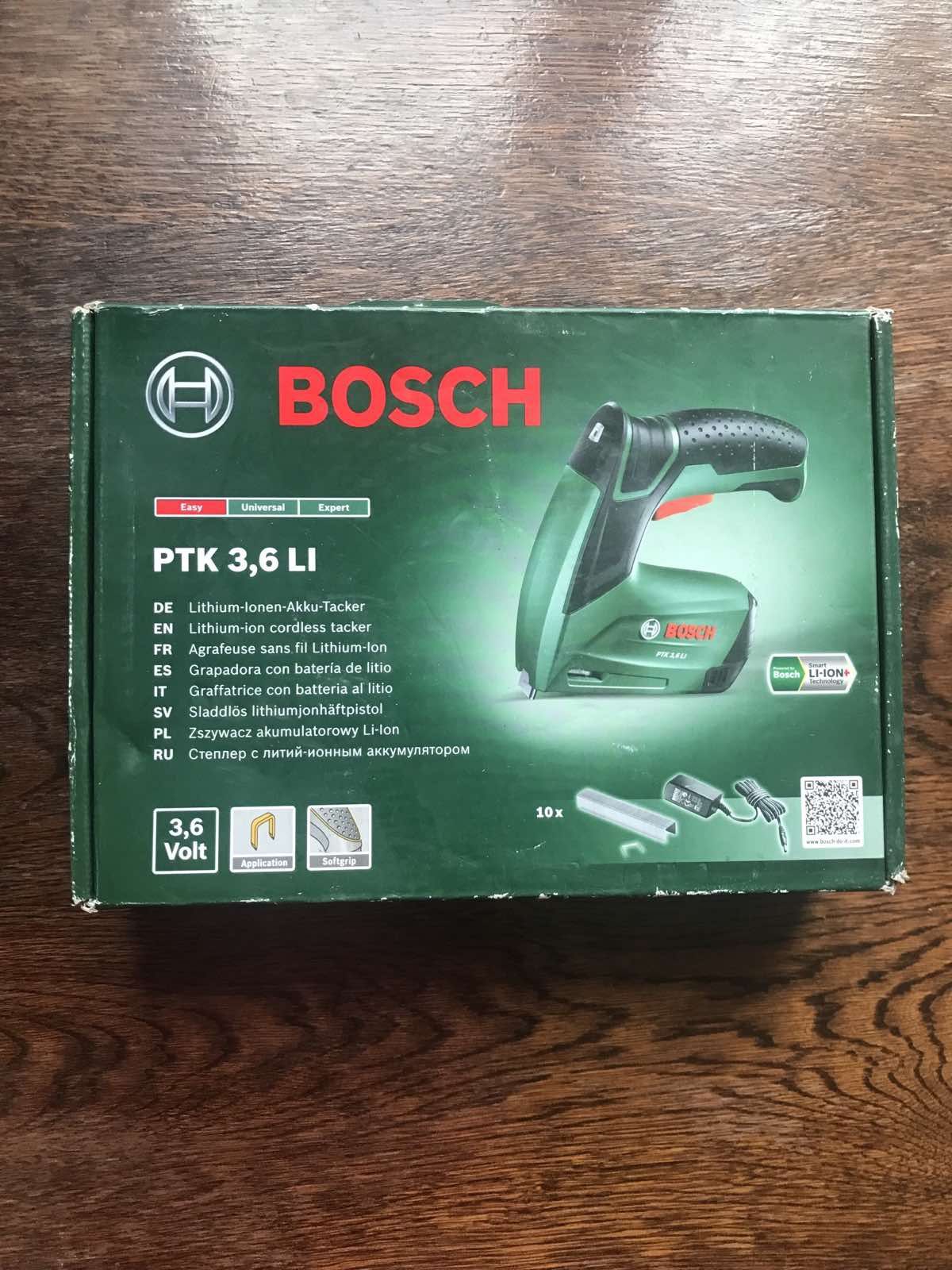 Bosch степлер акумуляторний 3.6V