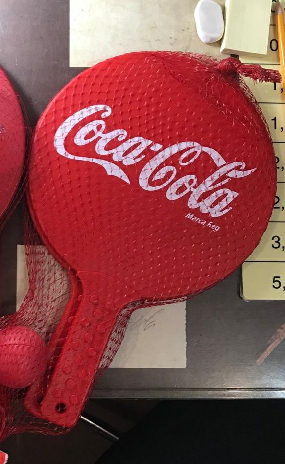 Bolas raquetes Coca Cola Mundial FIFA Futebol - Novas