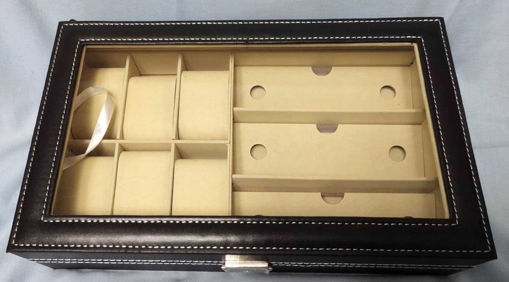 Organizer na zegarki i okulary