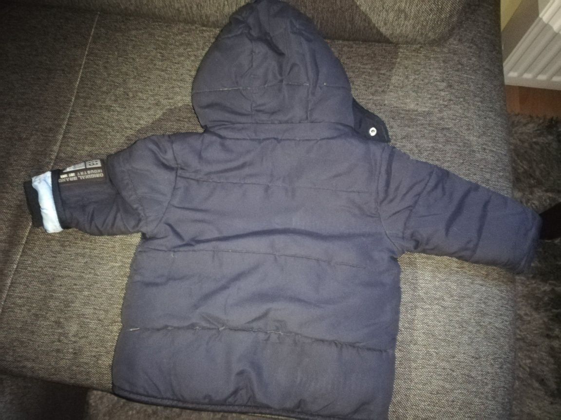 Kurtka chłopięca ocieplana 9-12 m-cy