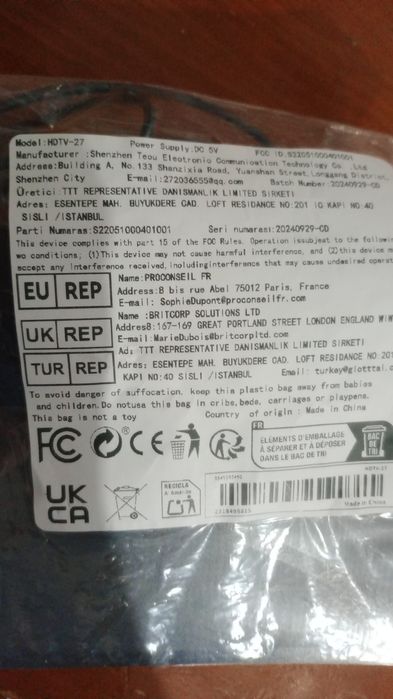 Vendo antena para TV para apanhar canais analógico TDT