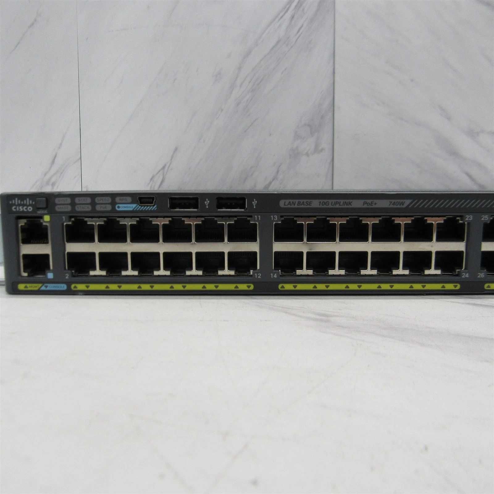 Гігабітовий POE комутатор Cisco Catalyst WS-C2960X-48FPD-L