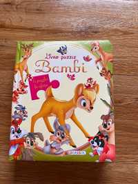 Livro puzzle Bambi