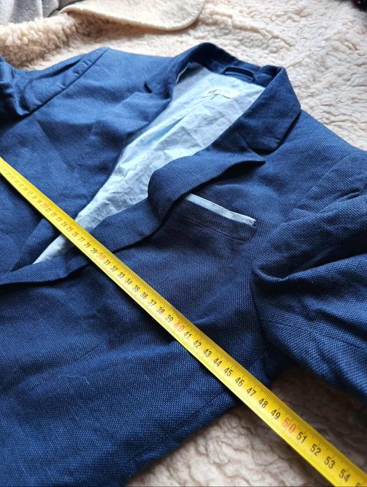 Marynarka granatowa niebieska h&m 170