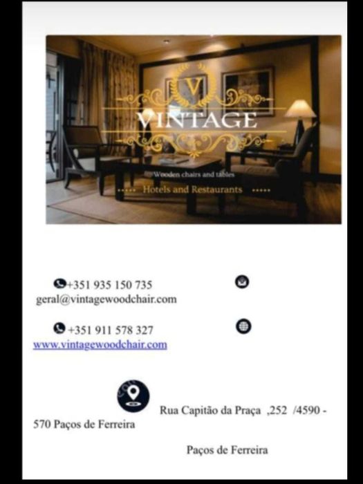 vários modelos   cadeiras