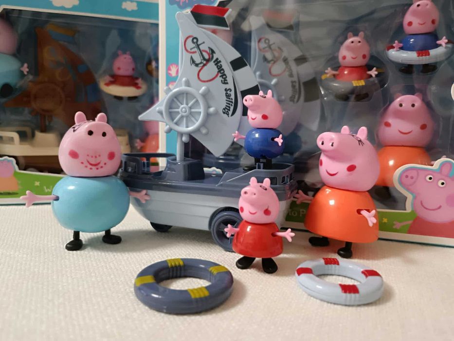 Свинка Пеппа Peppa pig Пепа фігурки будинок дом машина друзі друзья