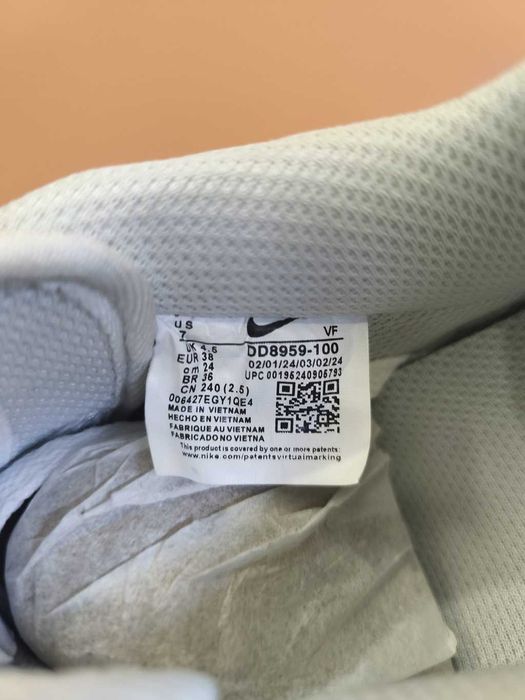 Trampki damskie, białe, rozmiar 38