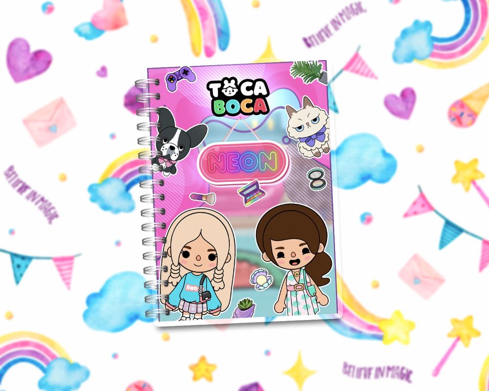 Toca boca mini, avatar, labubu, neon, gry na rzepy