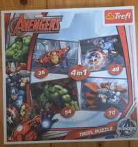 Puzzle Trefl 4w1 Avengers