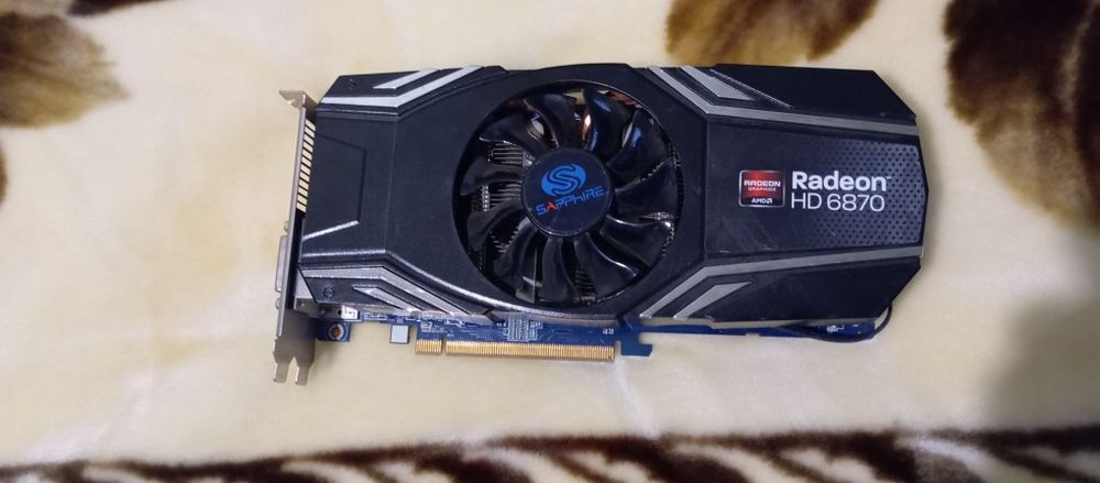 Видеокарта hd6870 1gb