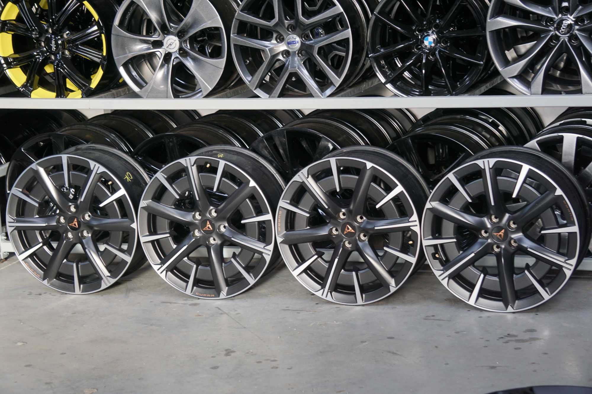 Alufelgi oryginał Cupra 5x112 8Jx20 et50 cb57,1mm grafit i cnc