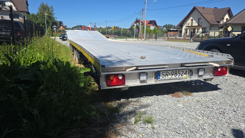 Laweta, naczepa do małego ciągnika siodłowego