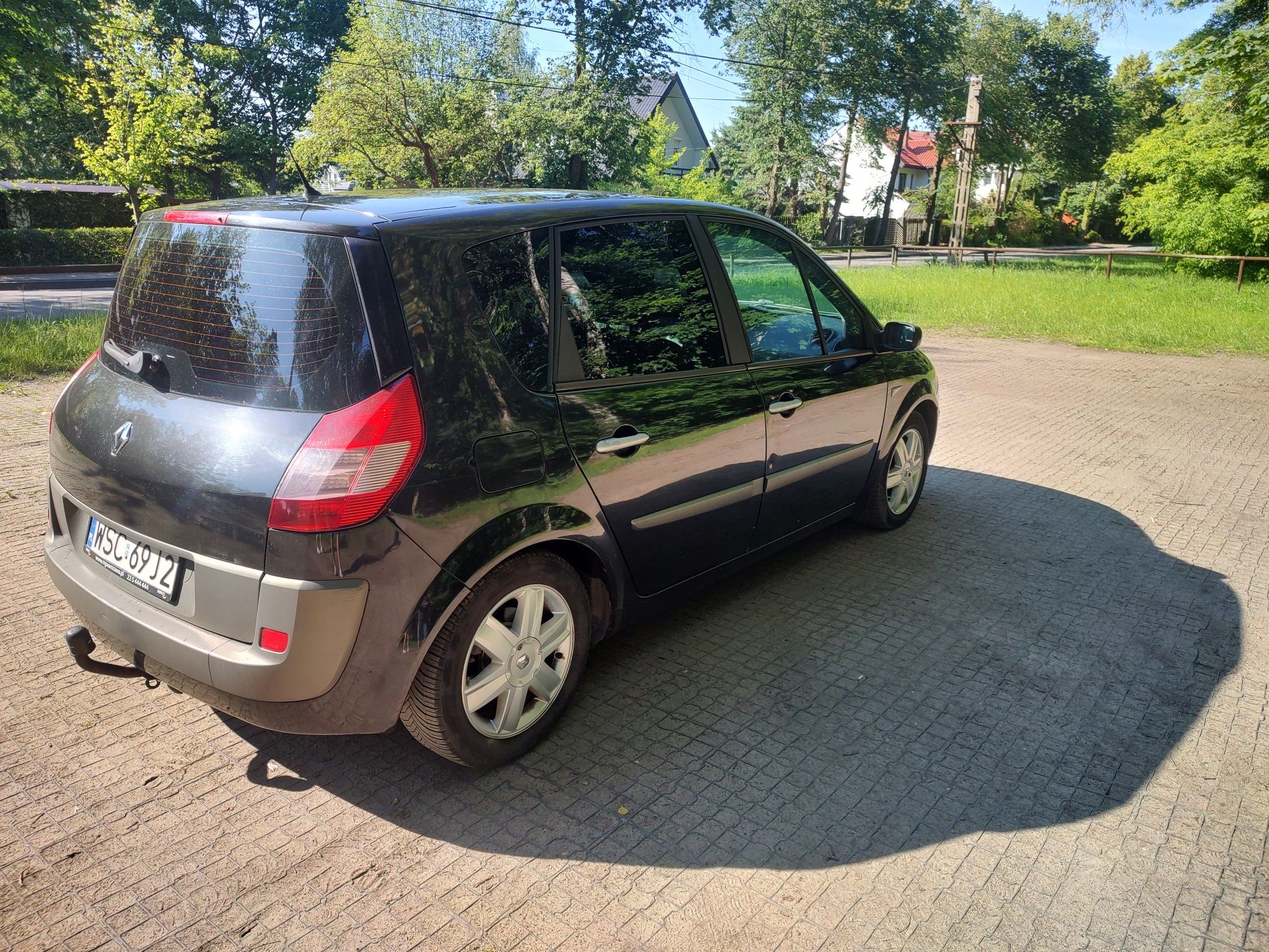 Renault Scenic 2.0 + LPG, stan BDB, szklany dach, klima