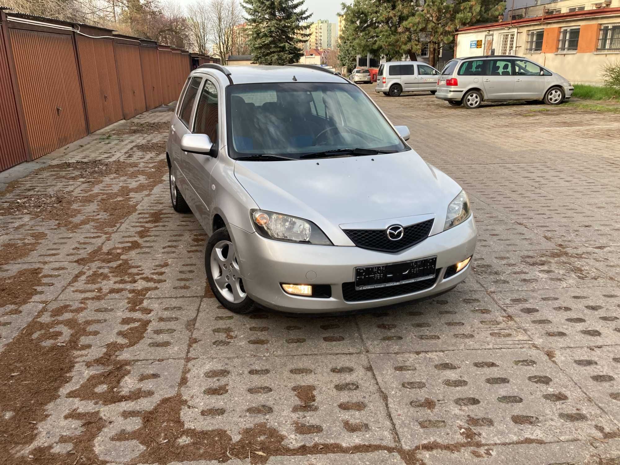 Mazda 2  1.6 Benzyna  2003r. Sprowadzona Bez korozji