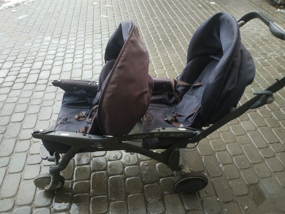 Коляска для двійні/ коляска подвійна