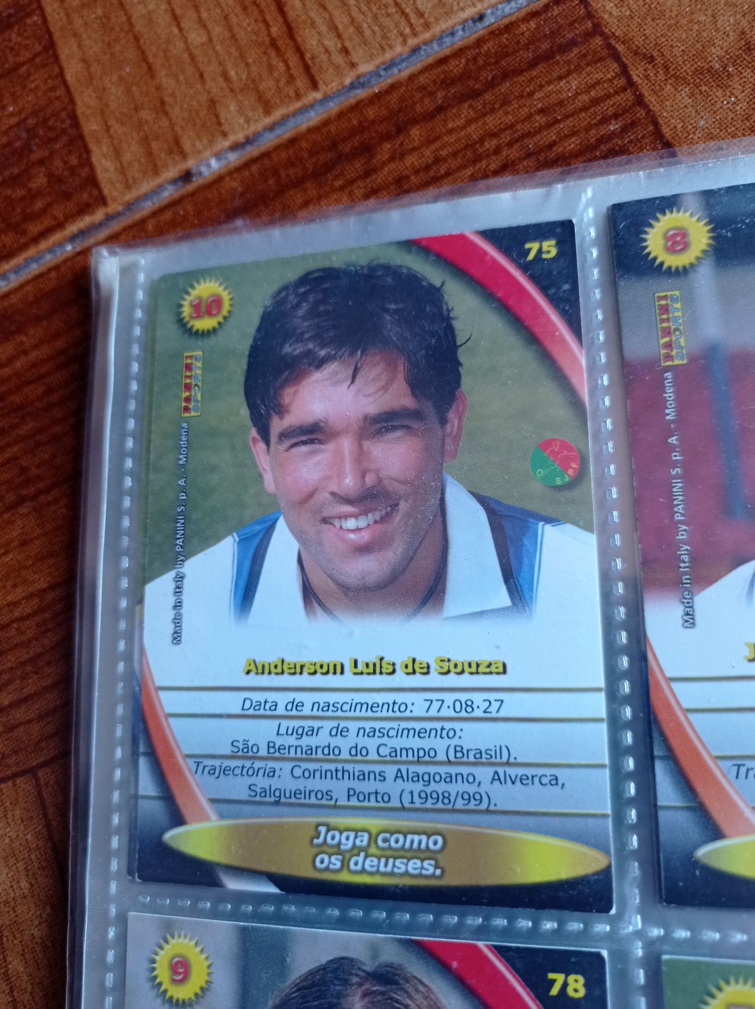 Caderneta completa mega craques 2004 Panini (de cromos / cartas)