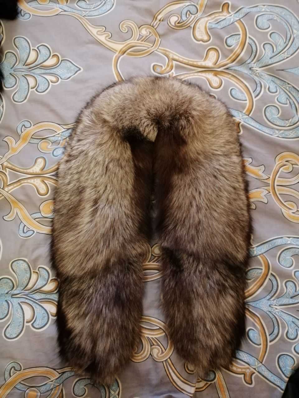 Комір із чорнобурки