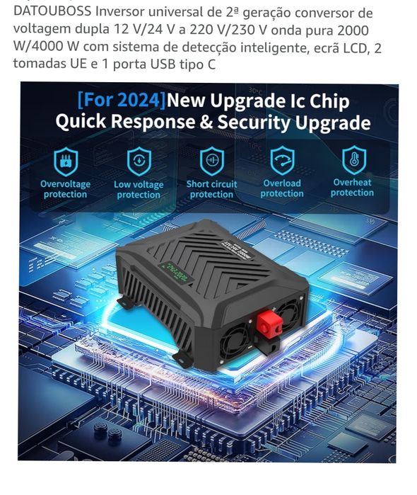 Inversor Universal de 2°Geracao Onda Pura