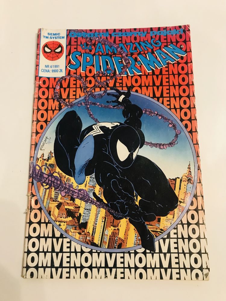 Komiks The Amazing Spider-man Venom nr 4/1991