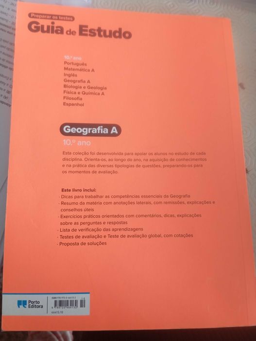 Geografia A preparar os testes