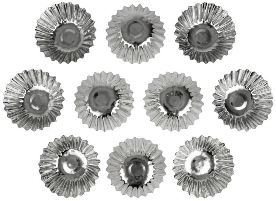 Foremki Na Babeczki Muffinki 10 Szt 70 Mm Metalowe