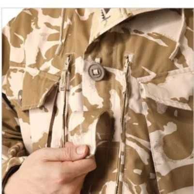 Куртка нато з британським прапором 52 р XXL пустеля Combat Desert DP