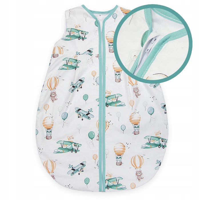 Letni Śpiworek Niemowlęcy Do Spania 56-62 Wzory!