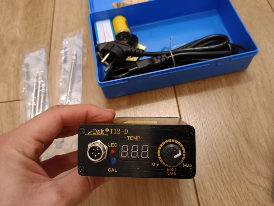 Stacja lutownicza na groty hakko t12