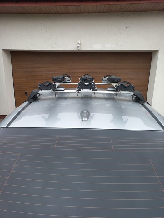 Bagaznik dachowy+uchwyty rowerowe+na narty Yakima /Whispbar/Thula