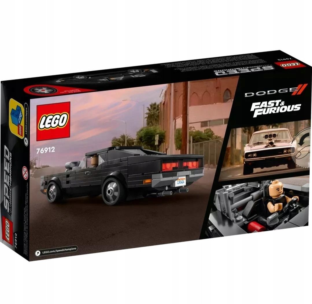 LEGO Speed Champions Dodge Charger doskonałe na święta R/T