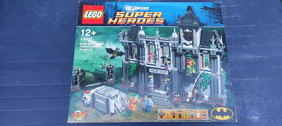 НОВИЙ Lego 10937 DC Бетмен Втеча з психіатричної лікарні Arkham