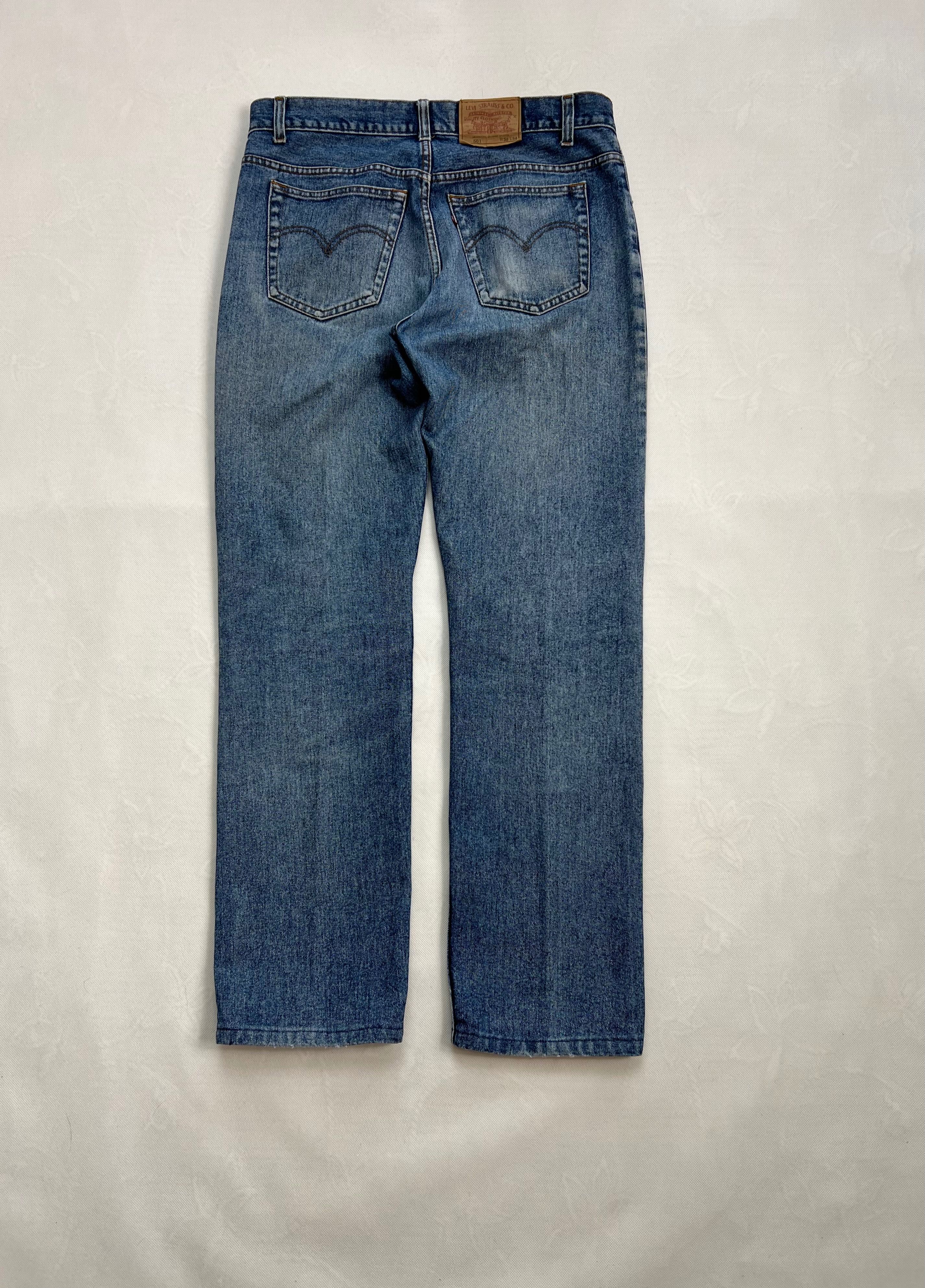 Spodnie Levi’s 501 blue vintage 90’s