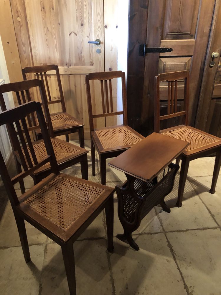 Krzesła dębowe plus stolik
