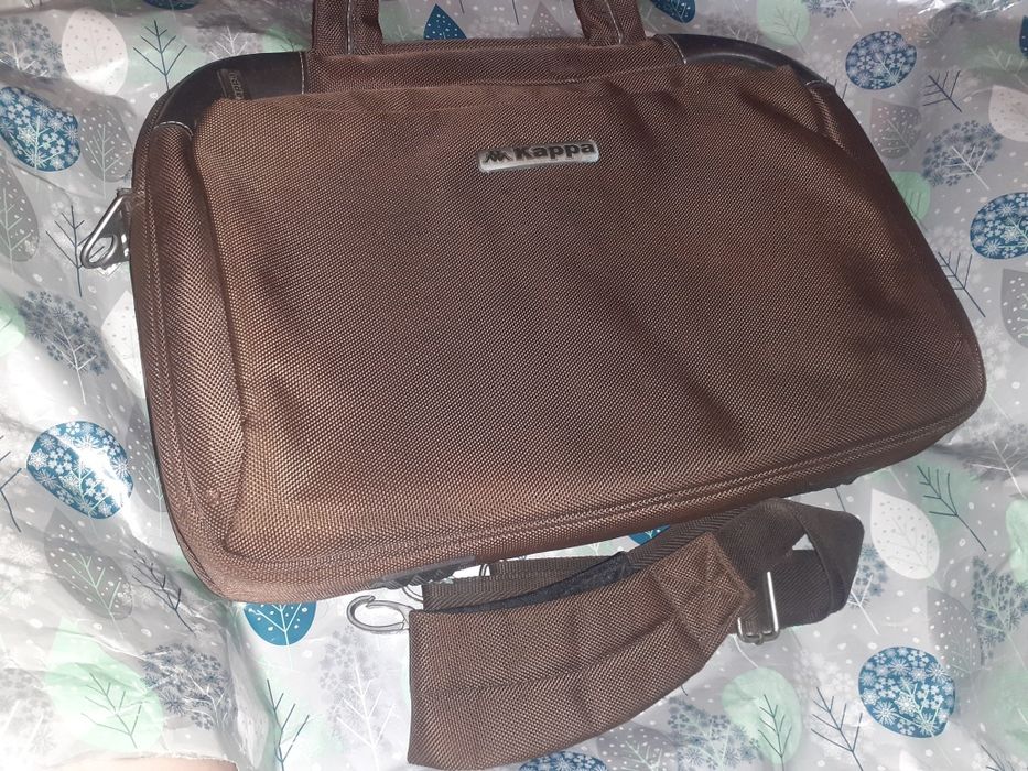 Сумка для ноутбука планшета kappa большая студенту большая коричневая