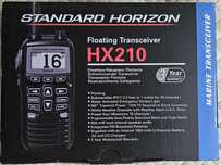 Radio morskie pływające Standard Horizon HX210 6W