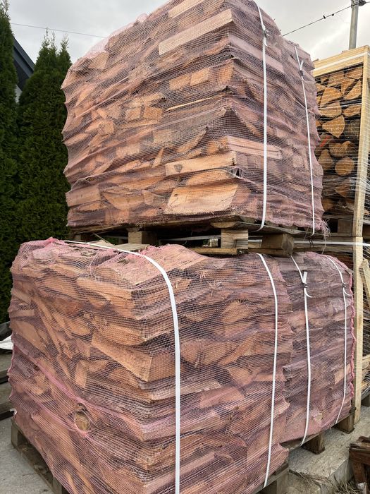 Opał Drewno Zrzyny tartaczne Tani opal suche sezonowane rozpalka buk