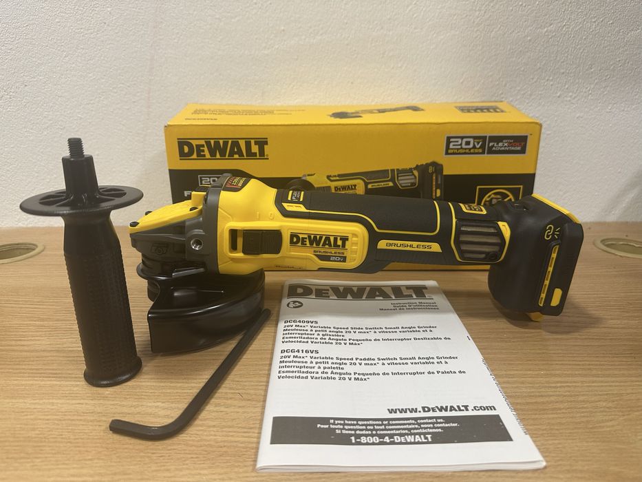 Болгарка dewalt dcg409vsb з регулюванням обертів