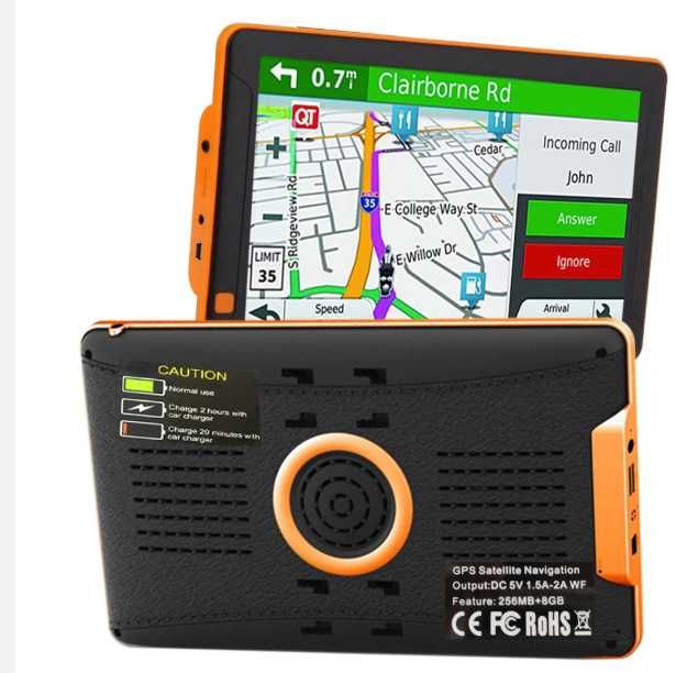 Nawigacja GPS ,9 cali mapy europy,ciężarowe