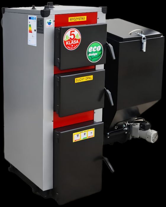 --> KOCIOŁ na ekogroszek 15kw 140m2 PIEC z podajnikiem 5 klasa