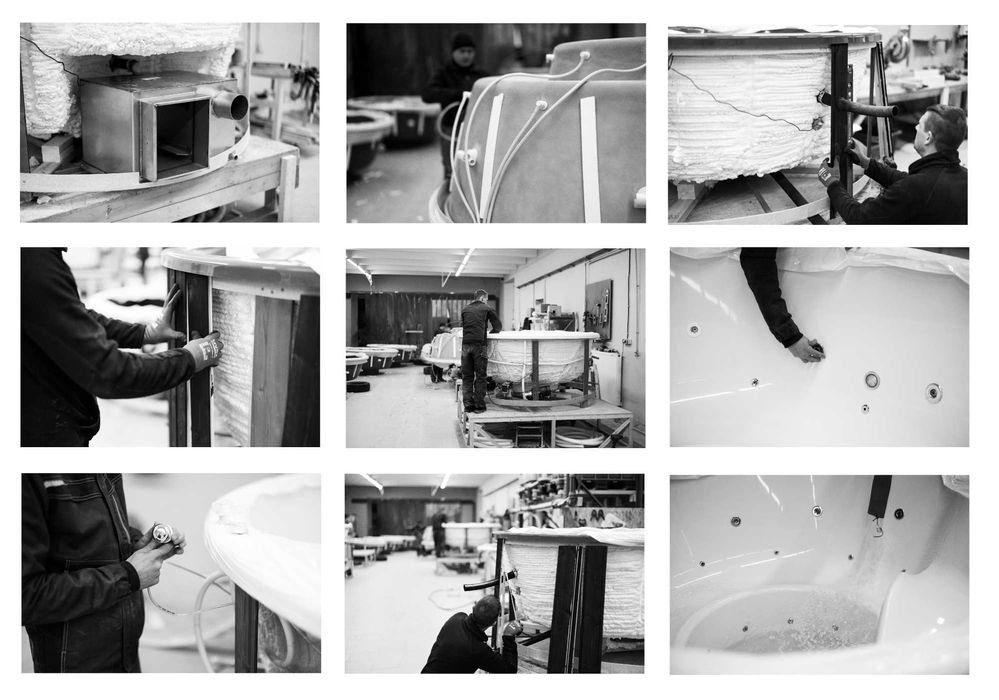 Balia ogrodowa RhinoTub 200 PREMIUM Jacuzzi Wanna z Hydromasażem Bania