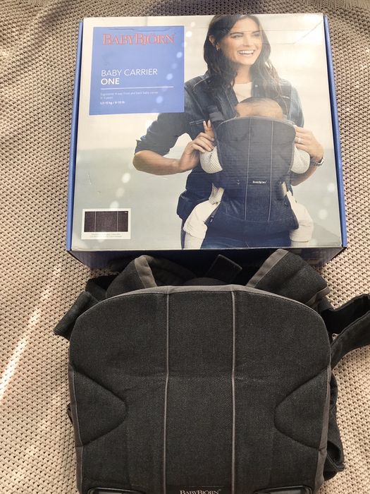 Nosidełko ergonomiczne Baby Bjorn ONE Denim Grey