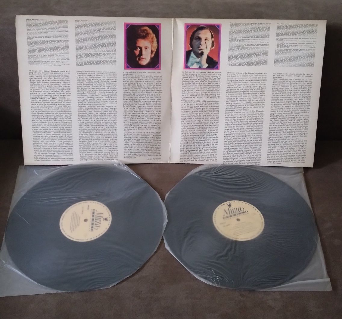 George Gershwin "Błękitna rapsodia" winyl album