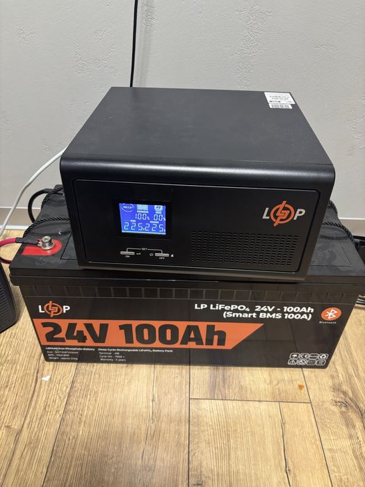 Комплект ДБЖ (1600W) +АКБ 25.6v 100ah Logicpower