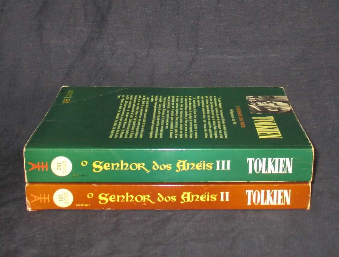 Livros Trilogia O Senhor dos Anéis J. R. R. Tolkien Volumes II