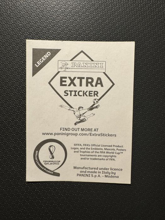 Cromo messi legend ouro