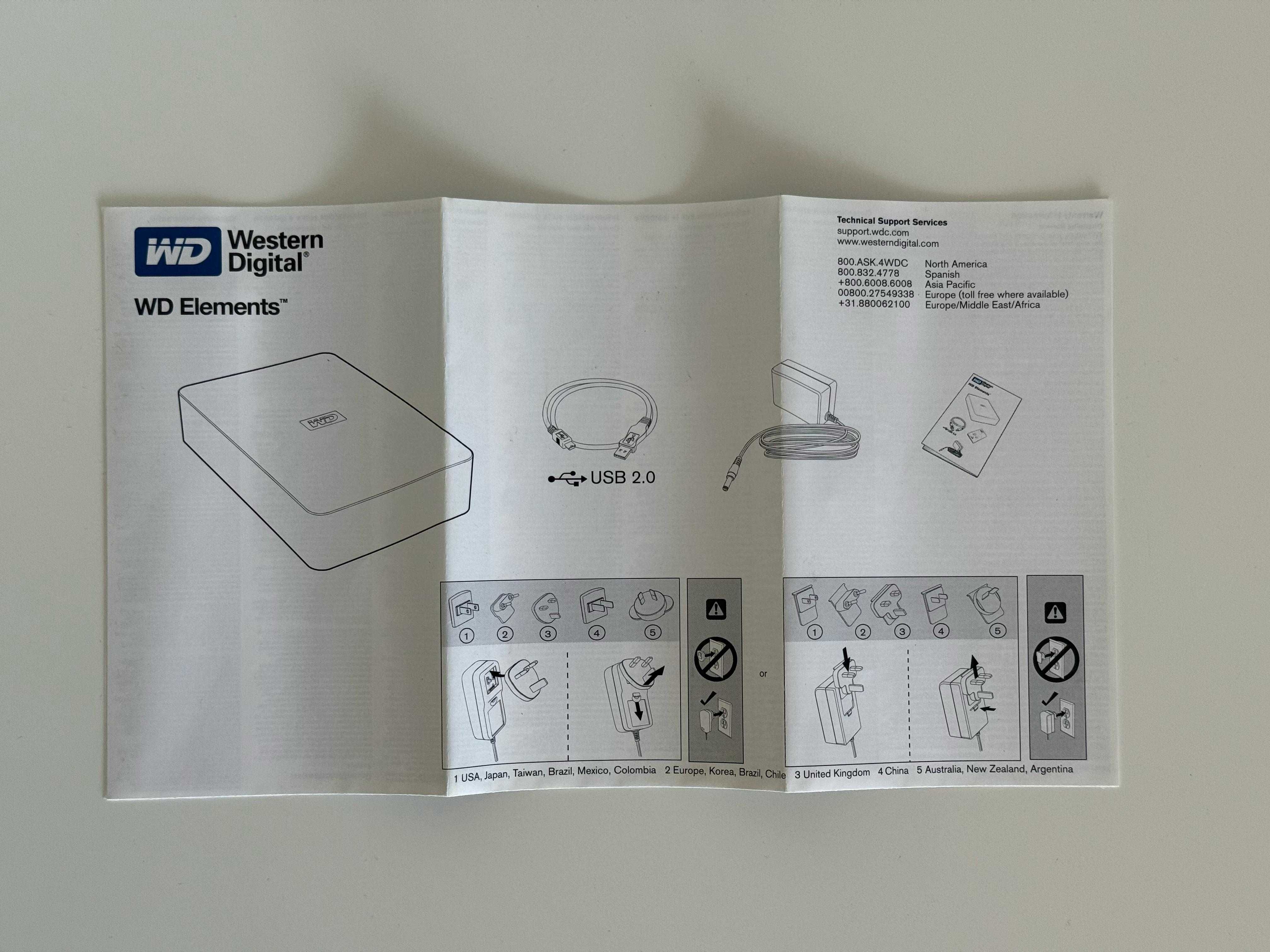 Disco Externo Western Digital 1TB