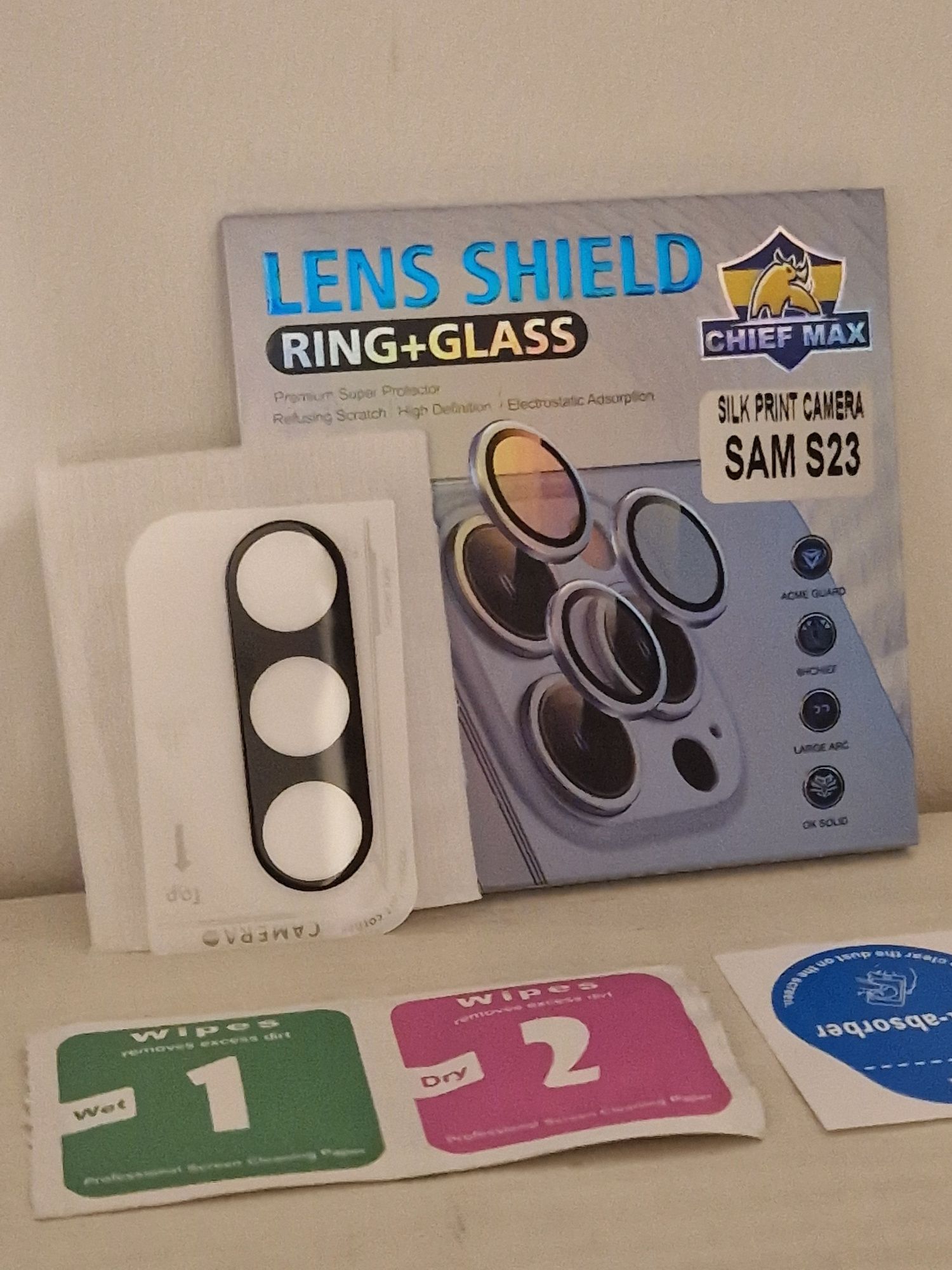 Hartowane szkło HARD na aparat (LENS) do Samsung Galaxy S23